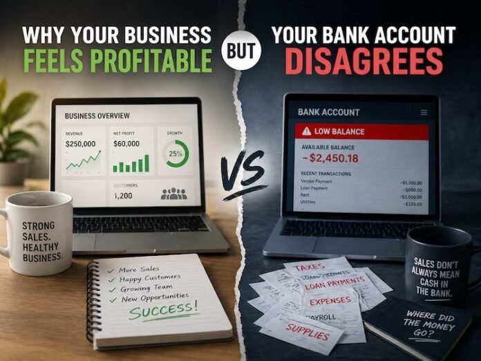 Business Feels Profitable But Your Bank Account Disagrees
